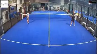 Aura Padel Club - Centre Court - JP Markets - tristan & daiyaan VS grant & michael
