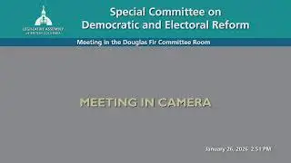 BC Legislature Live Stream - Douglas Fir Room