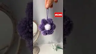 Diy wool keychain 😱 #diy #craft #keychain #shorts #shortvideo #youtube #subscribe @crafterMasuma