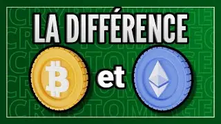 DIFF&Eacute;RENCE entre BITCOIN et ETHEREUM ❓