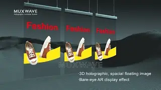 Muxwave Holographic Transparent Led Screen 3D Led Display Video Wall Digital Signage P Series II