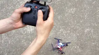 DM002 DIY Drone Micro FPV Quadcopter flying --Altitude hold headless mode