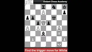 #Trigger #ChessPuzzle21 #ChessProblem #ChessTactic #Excercise #Sacrifice #DailyPuzzle #ChessStrategy