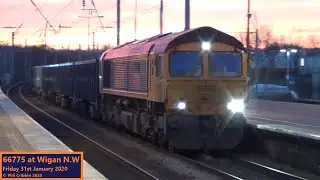 66775 at Wigan - 31st January 2020