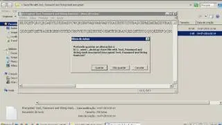 Save File with Text, Password and String Hash Encrypted (AutoHotKey)