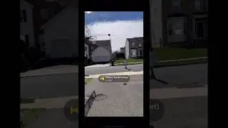 Roller Skates Trickshot #trickshot #fypシ゚viral #football #basketballhoop #rollerskating #goodaim