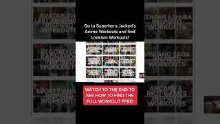 Daily Anime Workout: DG from Lookism!