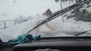 Snow bmw x6 3.5d vs golf 2 golf nas izdao😮&zwj;💨😒