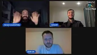 Live con IamWalt da PARIGI +Edin DK