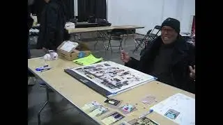 Bernie Williams signs autographs for The SI KING  2-1-26