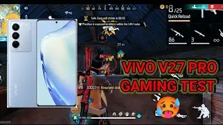 Vivo v27 pro free fire test | 2 finger gameplay| Vivo v27 pro