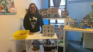 New LEGO work station out Michaels Essex cart