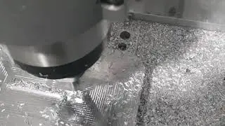 DIY CNC machining a 6082 aluminium cover