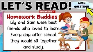 READING FOR GRADE 4, 5 AND 6 - READING SHORT STORIES WITH QUESTIONS - HOMEWORK BUDDIES