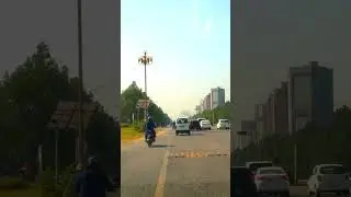 islamabad road #pakistan #islamabad #roadtrip #road #travel #ytshorts #tour #drive #driving