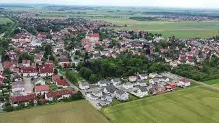 Das Lechfeld  aus der Luft gesehen....