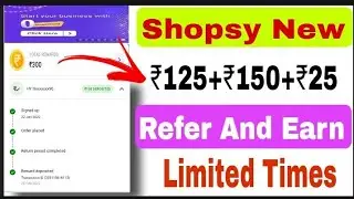 Shopsy Big New Update  Cashback Instant | Shopsy Refer And Earn Trick | Shopsy से पैसा कैसे Earn करे