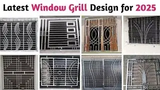 Latest Window grill design for 2025,,,,