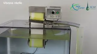 D&eacute;shuileur &agrave; bande DB115 - Efficacit&eacute;