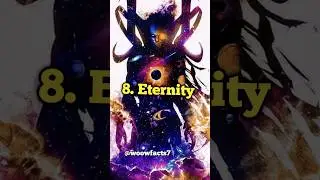 Top 10 Powerful Cosmic Entities in Marvel 🔥⚡| Woow Facts #top10factsshorts #shorts #top10