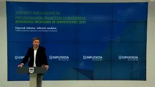 2025eko Laguntza Programaren emaitzen aurkezpena / Presentación resultados Programa de Ayudas 2025