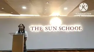Sree Harshitha from grade 8 gives us a speech on Save Environment.