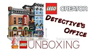 Unboxed and Built: Lego Creator Expert Detectives Office