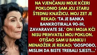 Ta je banka zatvorena 90-ih — zet se nasmijao starom čekovnom bloku — ipak sam otišao, a direktor...