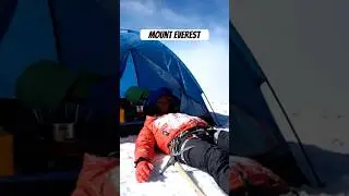 Sherpa and Mount Everest frozen in time climbing #mountains #everest #frozen