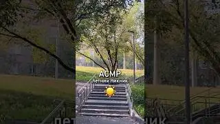 АСМР летний пикник 🌸 #asmr #beatrisiusasmr #asmroutside