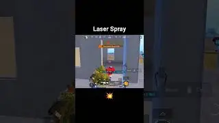 M4 Laser Spray in iqoo Neo 6 #bgmi #pubg #shorts #spray #m416
