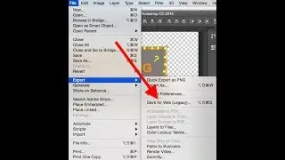 how to save for web in photoshop cc