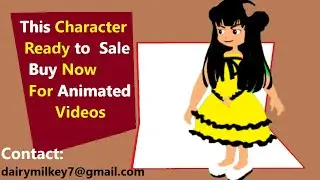 Cartoon Animator 4 - Animation video, cartoon video Men and Women, india Lady Characters