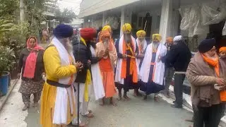2/1/26DASHMESH PITA JI’S PARKASH PURAB NAGAR KIRTAN ARRIVAL@DHARAM ASTHAN NIRMAL KUTIA SEC13,KARNAL