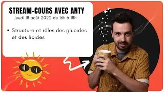 TERMINALE SANTE : 😎Structure et r&ocirc;les des glucides et des lipides (Stream-cours)