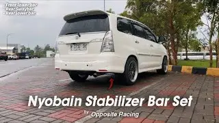 Mobil lebih rigid tapi tetap nyaman?? Nyobain stabilizer bar set untuk innova fortuner