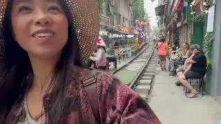 The Hanoi Train Street, A Unique Gem That Attracts Many Tourists.