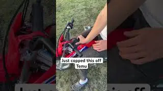 Temu Dirtbike Gone wrong