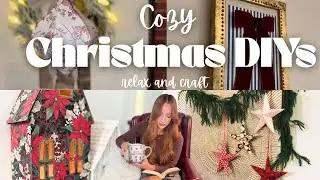 Cozy Christmas DIYs 🎨 | 40 Minutes of Relaxing Holiday Decor Inspiration & Upcycled Crafts
