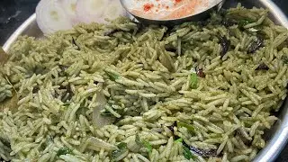 Simple in 5 min tasty pudhina {Mint} Rice #trending #viral #sub