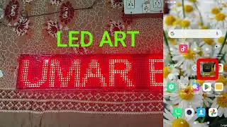 Wifi P10 Name Plate | Wifi LED नाम बोर्ड पर लिखना सीखे