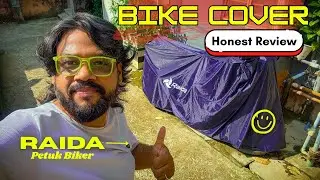 Raida RainPro Bike Cover Review 😱 | Does It Really Work Under ₹1000?