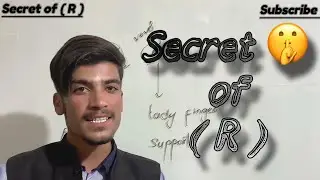 Secret of ( R ) easy trick to know the secret 🤐/ #english#dearsir#bydearsir#learnenglish #education