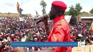 Kyagulanyi ayugumizza Kiryandongo, ababuulidde ku Uganda empya