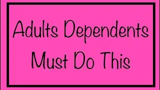 Adult Dependents Must Do This + 4th Stimulus Check Question