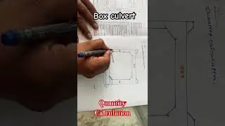 Box culvert Quantity calculation |