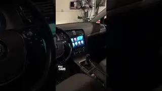 [Carplay Volkswagen Golf 7] www.povcars.com #carplaygolf7 #povcars #installationcarplay