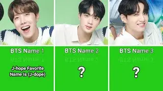 You've never heard of BTS members' SECRET fake name preference!