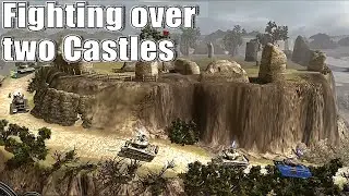 Insane tank battle !! Fighting over two castles | Company of Heroes [NHC Mod]