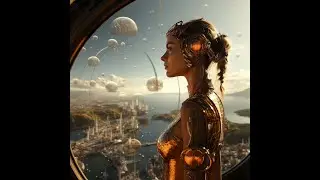 City of the Future, Beautiful AI Photography Art and Music